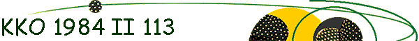 KKO 1984 II 113